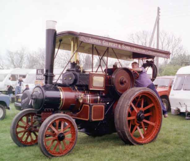 1925 Tasker 5nhp 5 ton B2 convertible Steam Tractor - St Amant