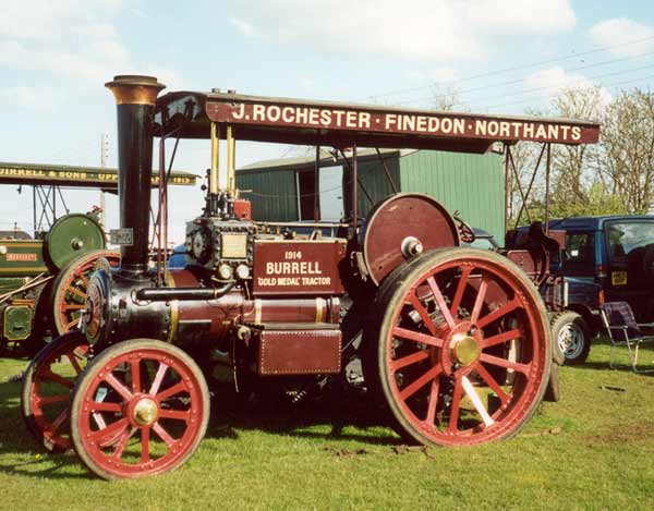 1913 Burrell 5 Ton Gold Medal Tractor - Jane Eyre