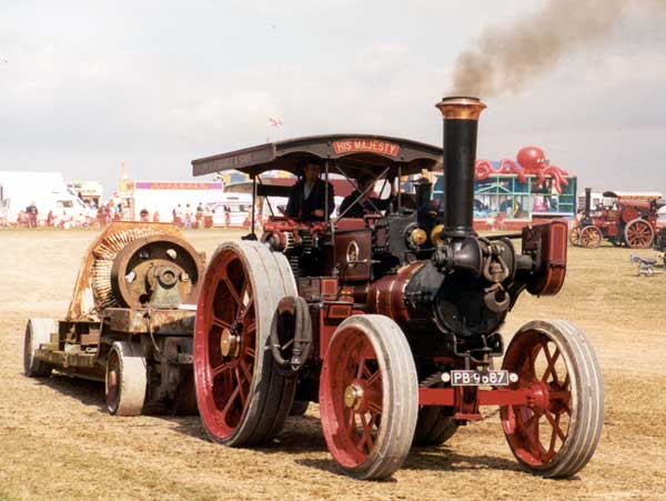 1920 Burrell 6 nhp 13 ton Road Locomotive and Crane Engine - His Majesty