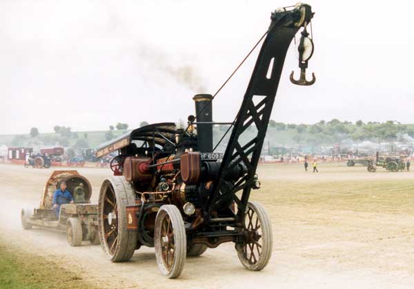 1929 Fowler 10 n.h.p. Road Locomotive and Crane Engine - Wolverhampton Wanderer