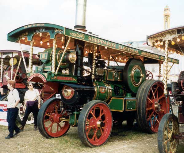 1908 Garrett 6nhp Showman's Road Loconotive - British Hero