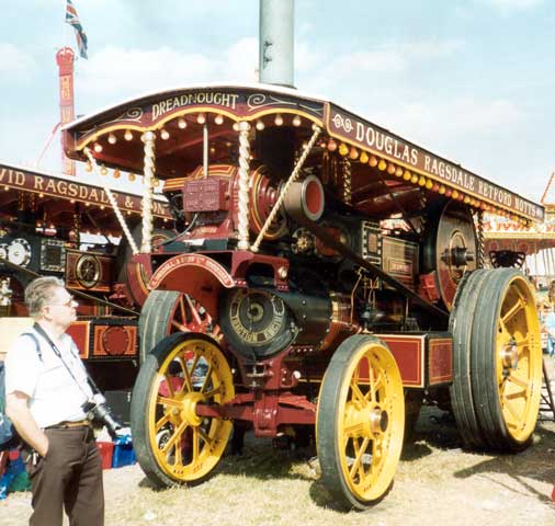 1909 Burrell 7 nhp 17 ton Showman's Road Loco - Dreadnought