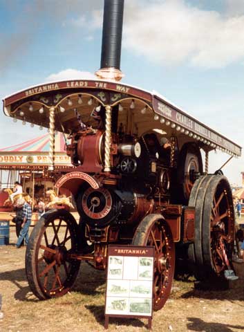 1904 Burrell 8 nhp Showmans Engine - Britannia