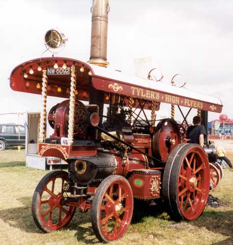 1922 Fowler 4 nhp Showman's Tractor - The D.C.VER