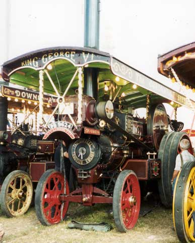 1913 Burrell 6 nhp Showmans Road Locomotive - King George V