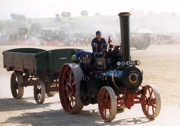 1918 Mann 4nhp 5 ton Tractor - Myfanwy