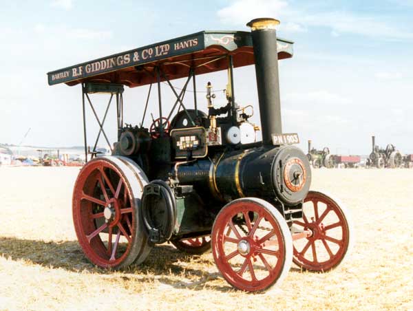 1928 4 nhp 5 ton Steam Tractor - General Wolfe