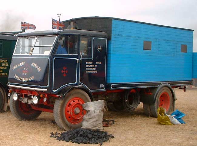 Sentinel S4 Flat Bed 5 ton Waggon (with Bus Body built on) - Peggy