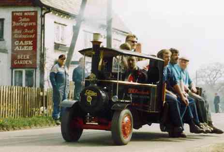 Mick Cox's model Foden Steam Lorry