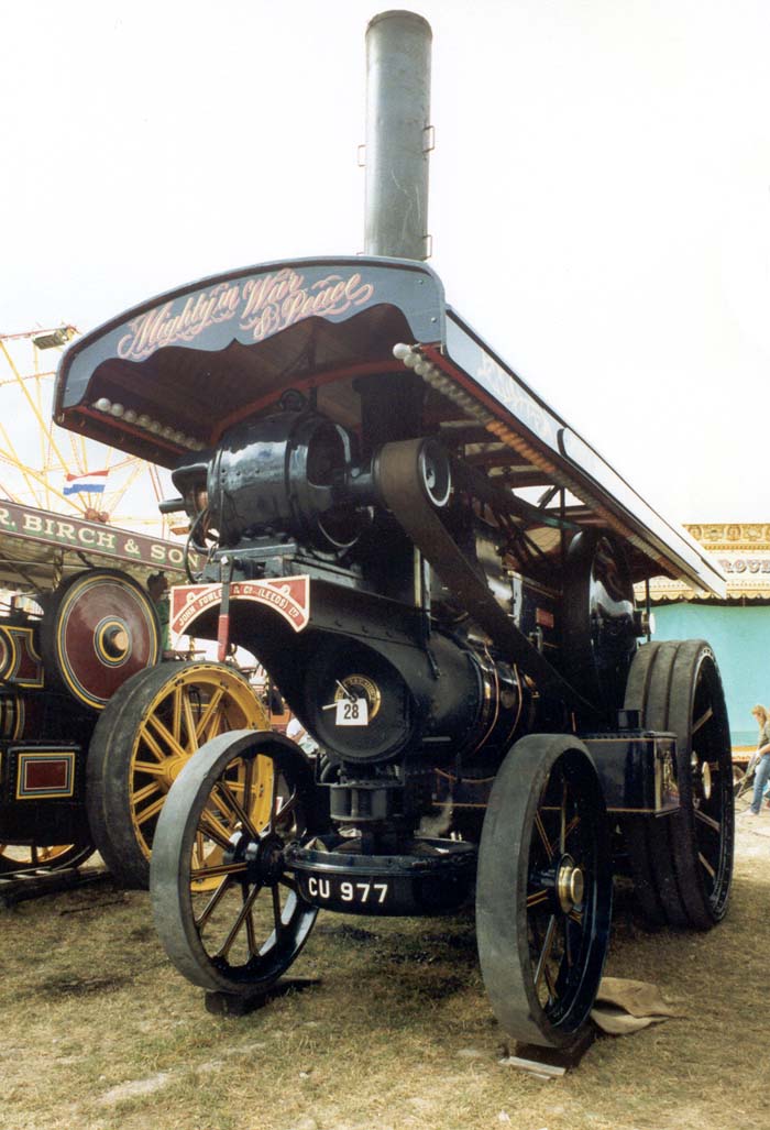 1920 Fowler8nhp 17 ton Showmans Road loco - Repulse