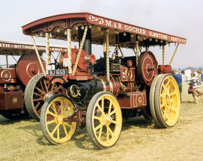1913 Garrett 4nhp 5 1/2 ton Tractor - Henrietta