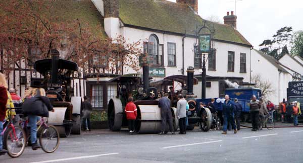Outside Green Man Hotel Mulberry Green