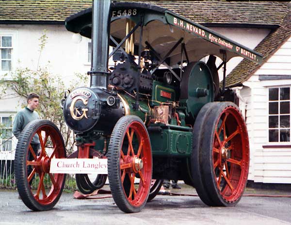 1924 Garrett Compound 4 nhp 5.5 ton Steam Tractor - Evelyn
