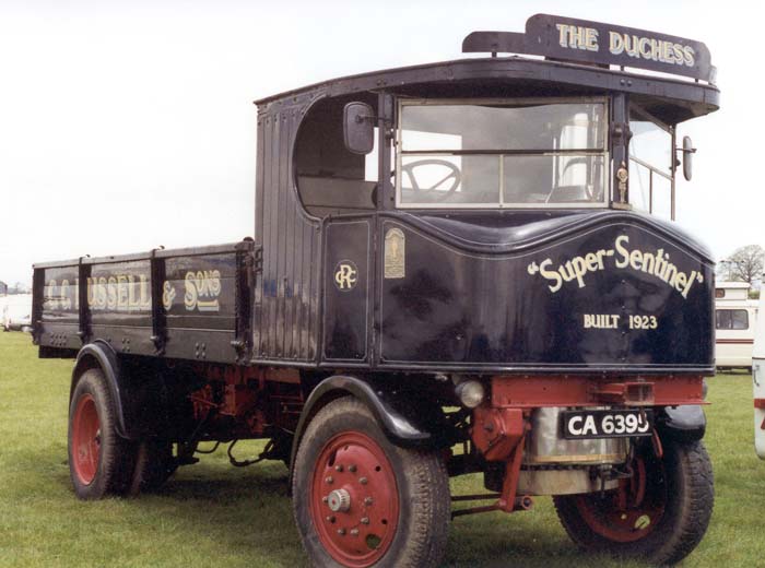 1924 Super Sentinel 6 ton Wagon - The Duchess