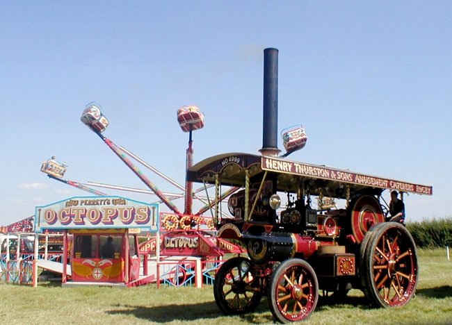 1922 Burrell 5nhp 14 ton Showmans Road Loco - Margaret